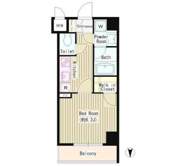ステューディオ神保町IIの物件間取画像