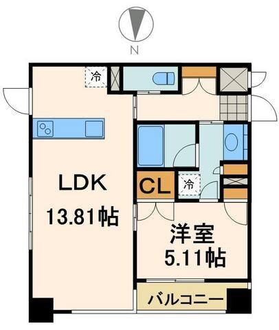 レジディア日本橋馬喰町IIIの物件間取画像