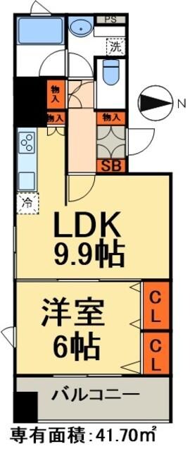 パークウェル秋葉原の物件間取画像