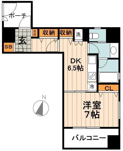 コンフォリア神田神保町の物件間取画像