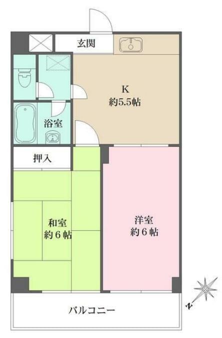 ステイツ青戸の物件間取画像