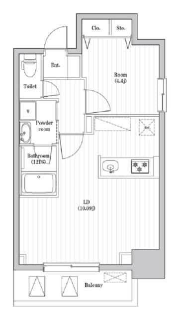 アーバンパーク日暮里の物件間取画像