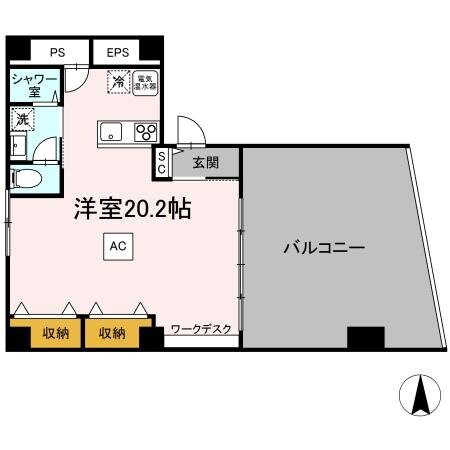 文具ハウスジャンボビルの物件間取画像