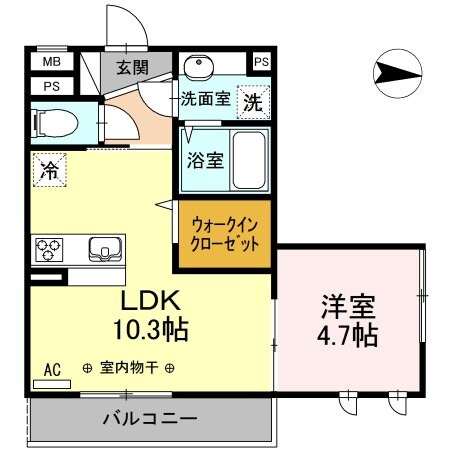 la・casa・feliceの物件間取画像