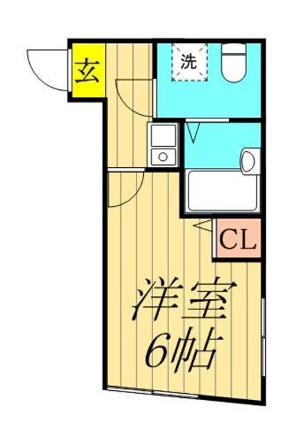 ルミエール四ツ木の物件間取画像