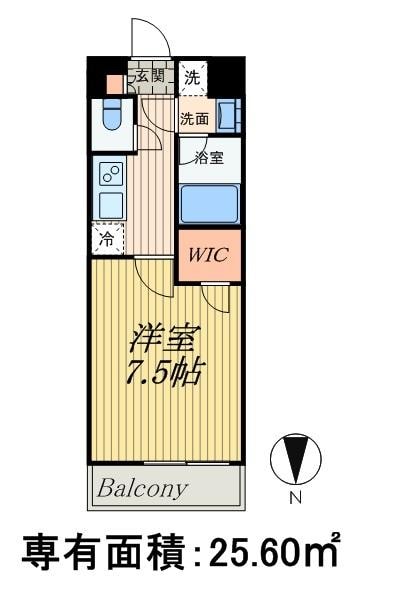 プレール・ドゥーク蔵前の物件間取画像