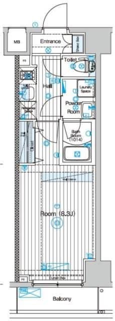 ブライズ亀戸ドゥエの物件間取画像