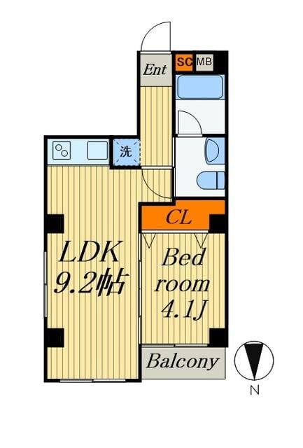 Ｆｅｌｉｃｉａｓ蔵前(フェリシアスクラマエ)の物件間取画像