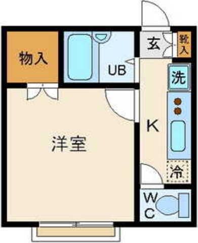 シャンブル松本VIの物件間取画像