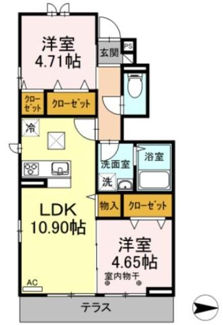 雅の物件間取画像