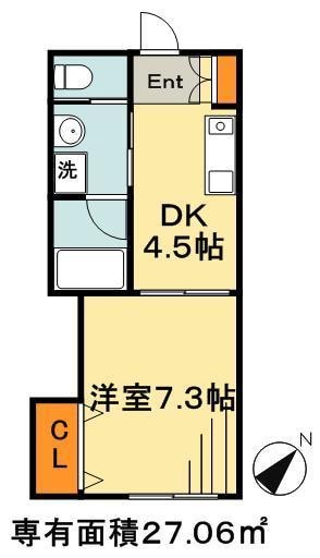 アーバンハイム松島の物件間取画像