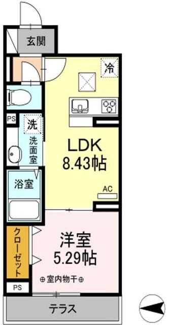 D-Squareの物件間取画像