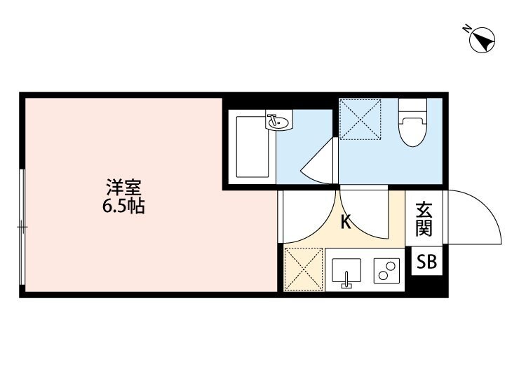 nomad 四つ木の物件間取画像