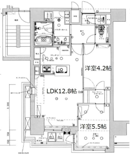 ライトテラス蔵前の物件間取画像