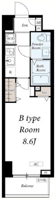 リブリ・東上野の物件間取画像