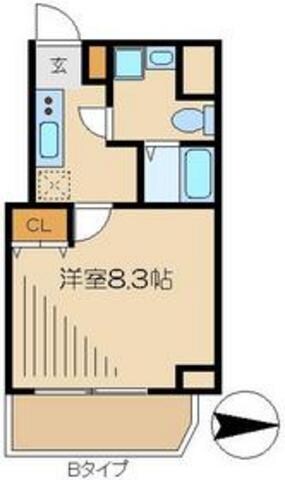レオーネ綾瀬の物件間取画像