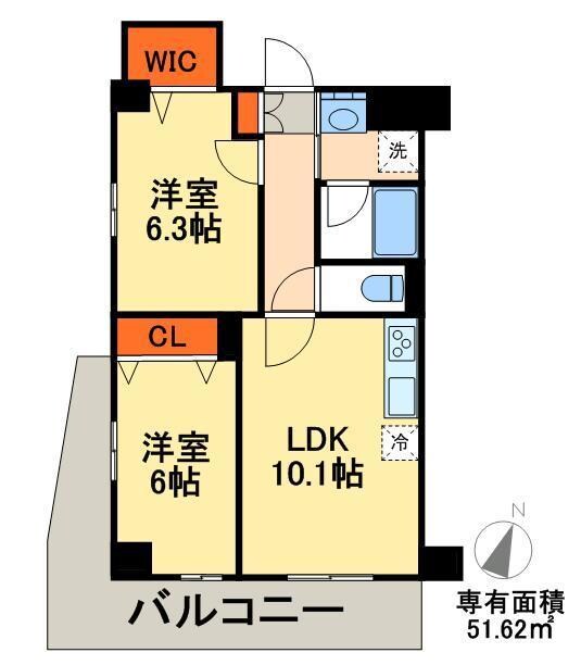 ベル　エポックの物件間取画像