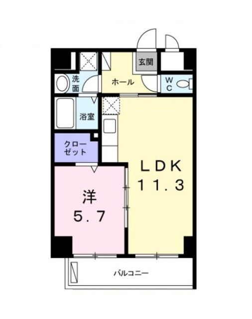 プレッソ　カンパニュールの物件間取画像