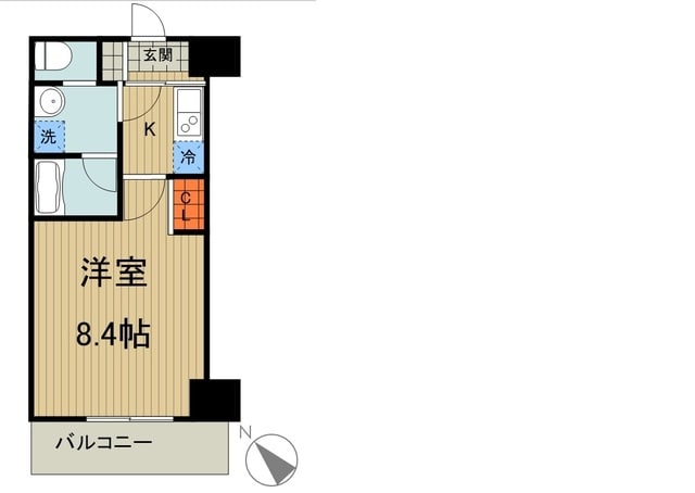 ロメック月島の物件間取画像