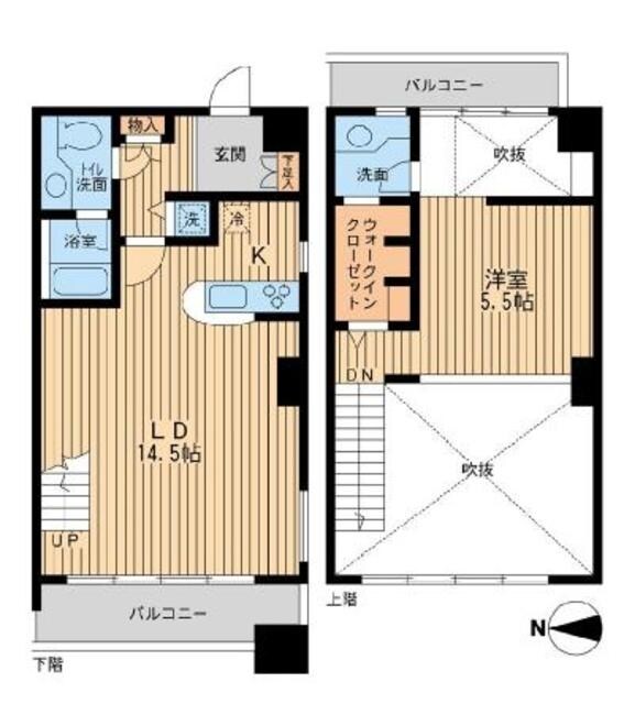 ドゥーエ清澄白河の物件間取画像