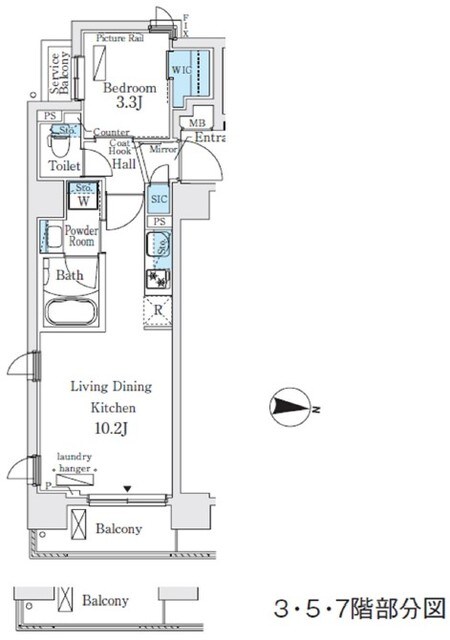 イプセ住吉の物件間取画像