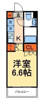 レジディア錦糸町の物件間取画像