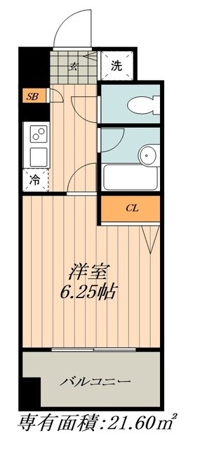 プライムアーバン日本橋茅場町の物件間取画像