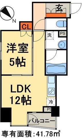 セレサ日本橋堀留町の物件間取画像