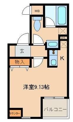 レジディア新川の物件間取画像