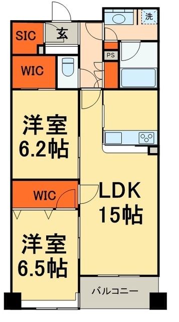 ＫＤＸレジデンス日本橋水天宮の物件間取画像