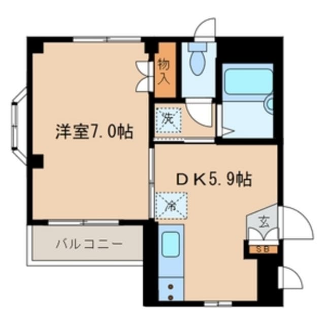 パイニーメゾン清澄の物件間取画像