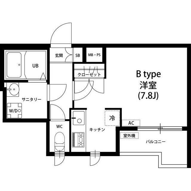 リブリ・ヴィラクリヤマIIの物件間取画像