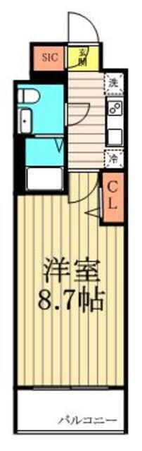 Ｌｏｇ永代橋の物件間取画像