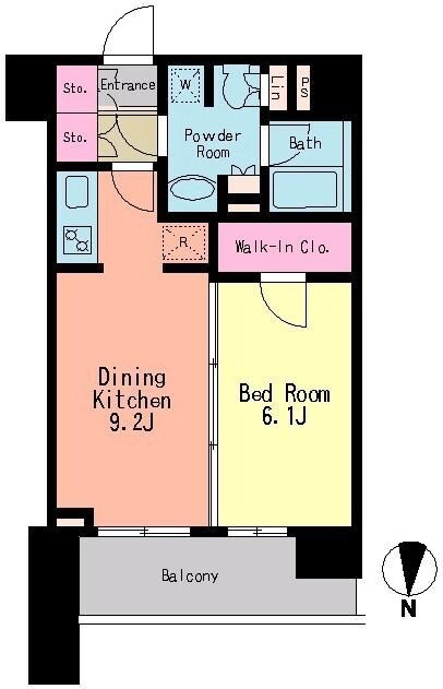 パークアクシス東陽町の物件間取画像