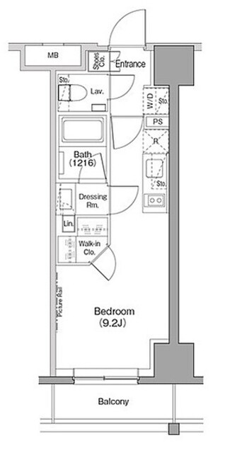 ザ・パークハビオ木場の物件間取画像