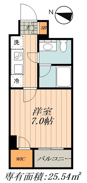 パークハビオ日本橋蛎殻町の物件間取画像