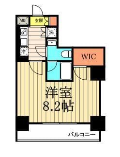 スパシエトラッド門前仲町の物件間取画像