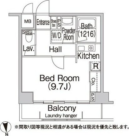 コンフォリア赤羽岩淵の物件間取画像