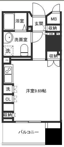 ハウス桃李の物件間取画像