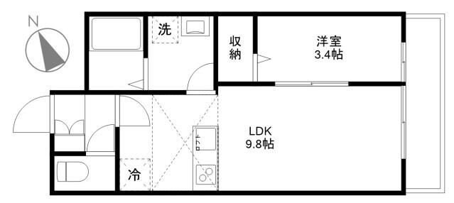 ステラＡＣＥの物件間取画像