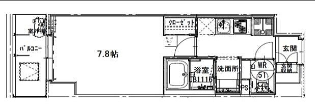 Attirant板橋本町の物件間取画像