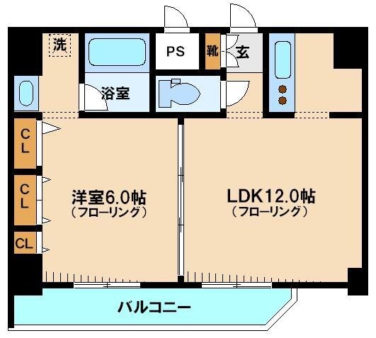 グリーンフィールド小竹向原の物件間取画像