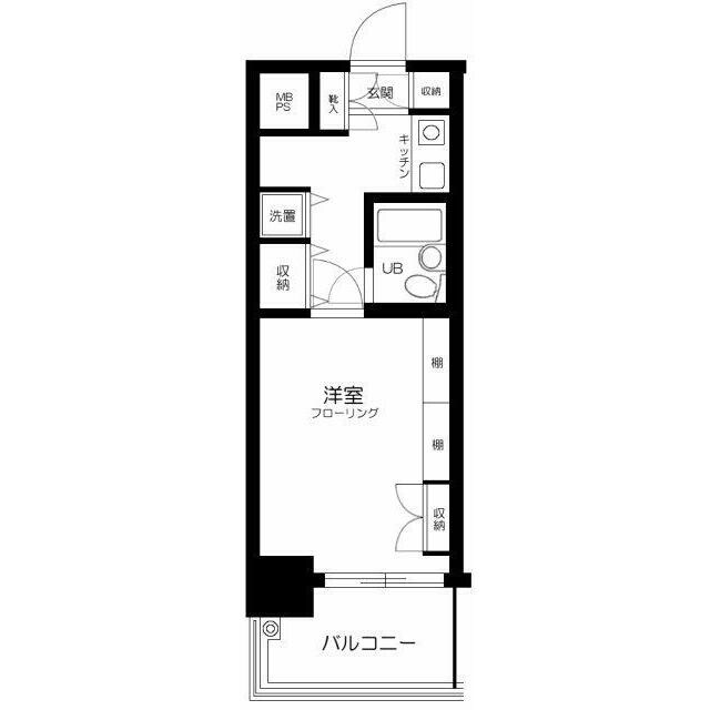 コスモ田端の物件間取画像