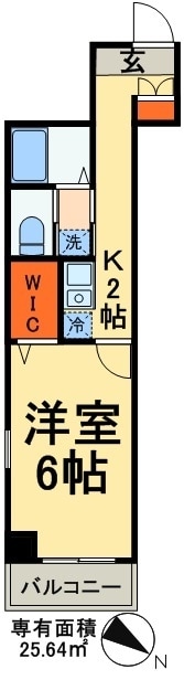 パストラル動坂の物件間取画像