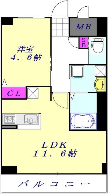 シャトーリアンの物件間取画像