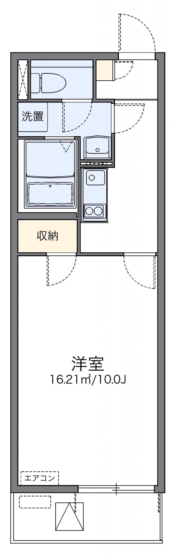 レオネクストＳＡＫＵＲＡの物件間取画像