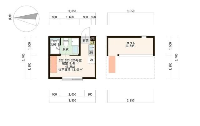 maison Seri09の物件間取画像