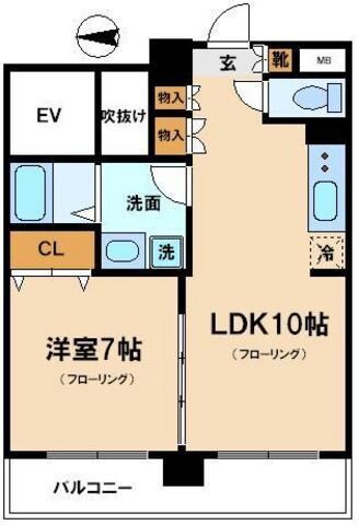 ルナ・シエモアの物件間取画像