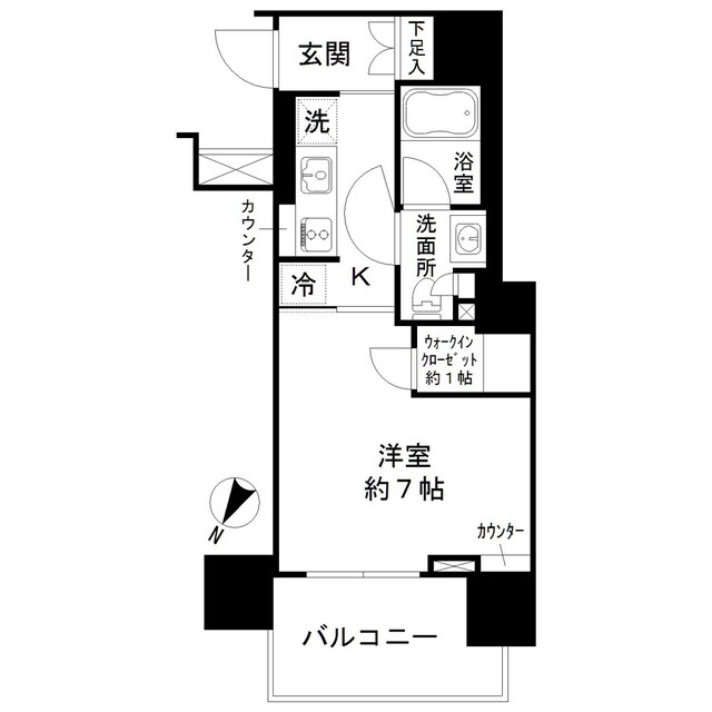 パークリュクス本駒込ステーションプレミアの物件間取画像