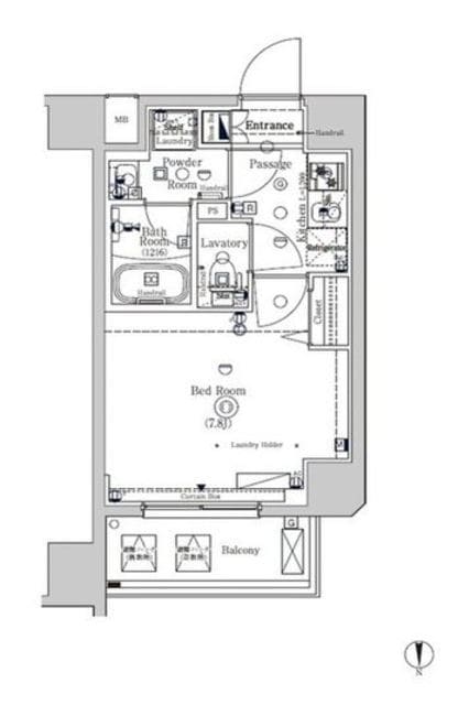 ＢＰＲレジデンス大山の物件間取画像